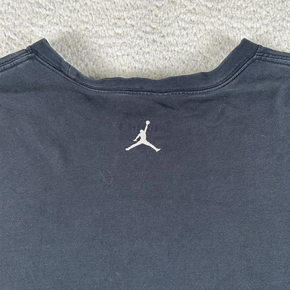 Jordan Shirt Mens XL Black Jamming Frequency Air Jordan 23 Nike Graphic Tee